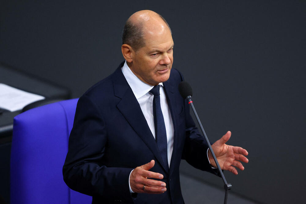 Šolc u obraćanju Bundestagu, Foto: Reuters