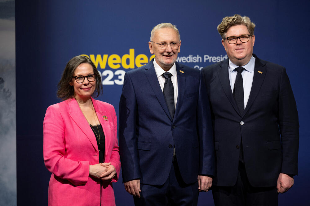 Sa sastanka ministara unutrašnjih poslova u Stokholmu, Foto: Reuters