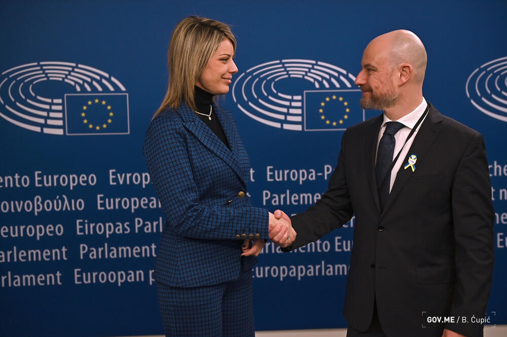 Novaković Đurović i Bilčik, Foto: Vlada Crne Gore