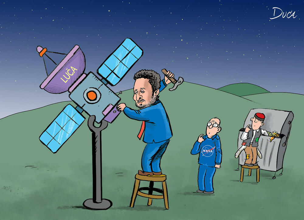 karikature, Karikatura Duca, karikatura, karikatura Crna Gora satelit