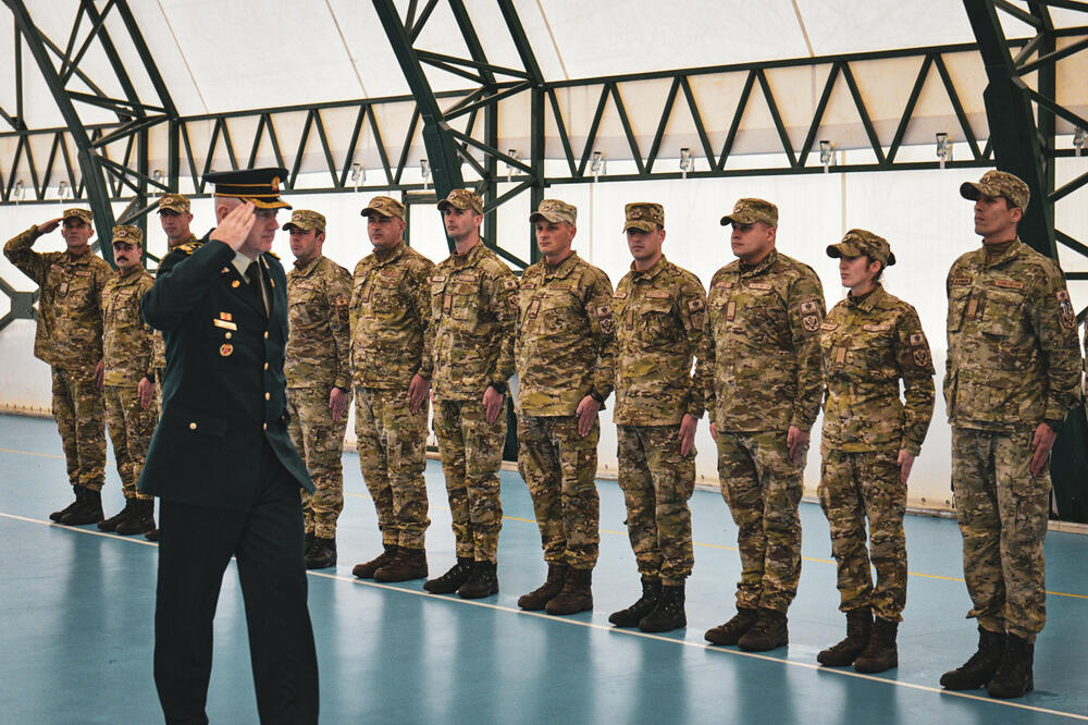 Sa ispraćaja vojnika u Bugarsku, Foto: Ministarstvo odbrane