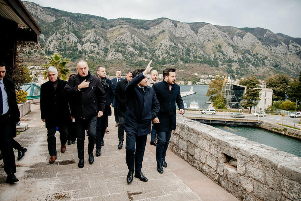 Dritan Abazović, Vladimir Jokić, Kotor