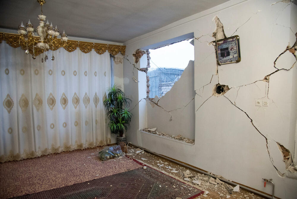 <p>U Iranu, koji se nalazi na trusnom području i na mjestu spajanja tektonske ploče, zemljotresi su česti</p>