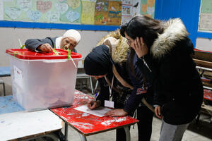 In Tunisia, only 11 percent of voters voted in the second round...