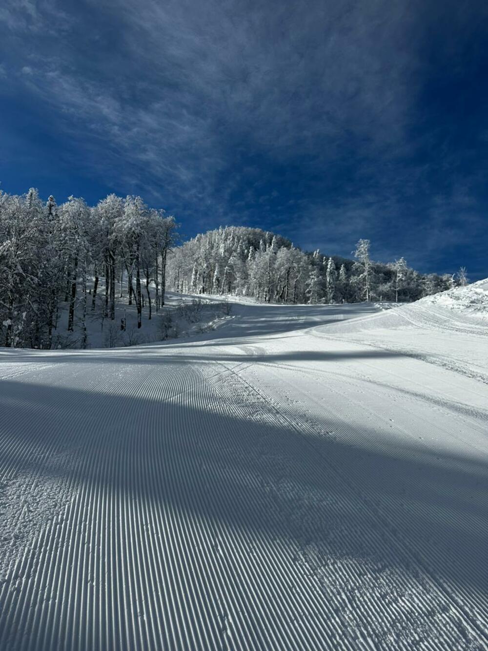 <p>Lijepo vrijeme i snijeg doveli su veliki broj posjetioca na skijaške staze</p>