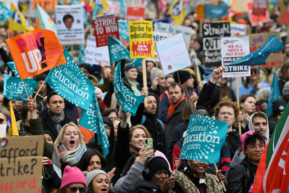 Štrajk radnika u Velikoj Britaniji, Foto: REUTERS