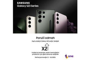 Rezerviši Samsung telefone najnovije S23 serije u kompaniji One