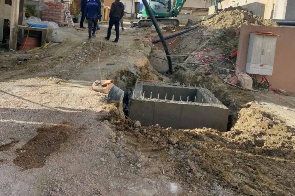 Sa gradilišta u Kavi, Foto: Opština Tivat