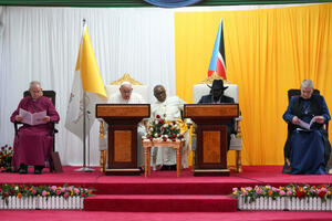 Papa Franjo u Južnom Sudanu pozvao na mir i prestanak krvoprolića