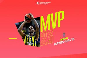 Hejs-Dejvis MVP 23. kola Evrolige