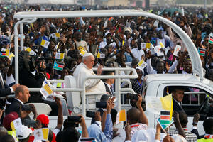 Papa Franjo završio posjetu Južnom Sudanu misom na otvorenom