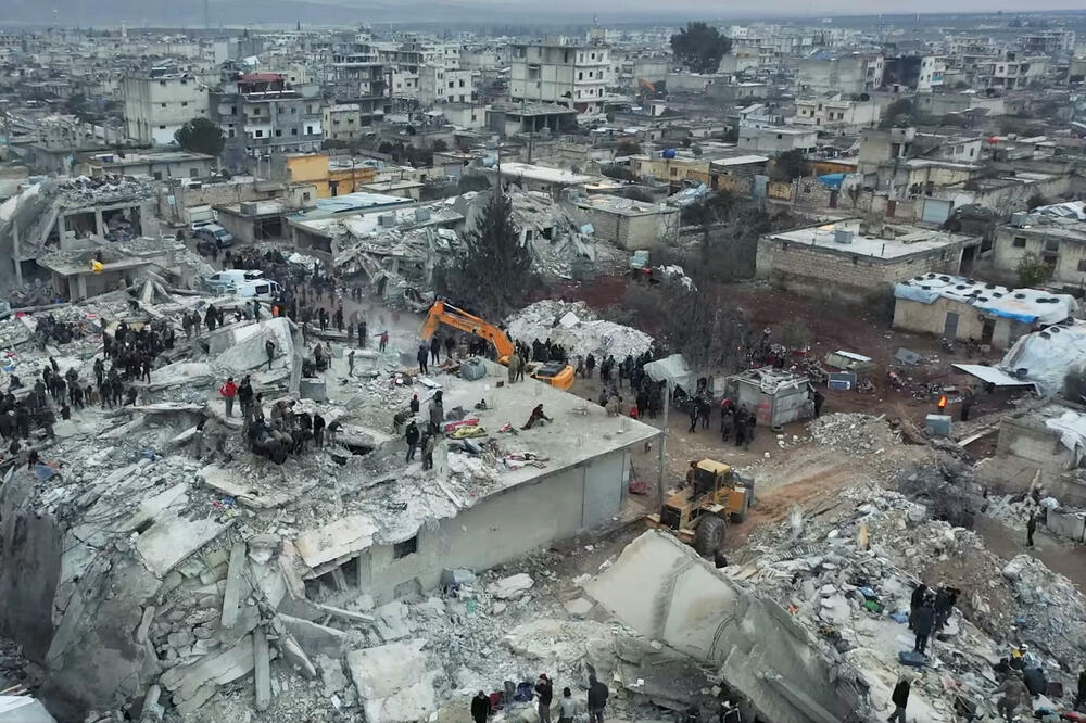 Alep, drugi najveći grad u Siriji, nakon zemljotresa, Foto: Reuters