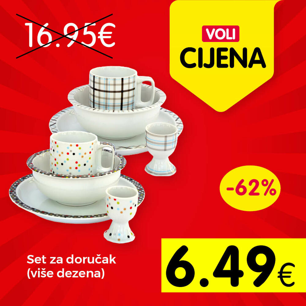 <p>Sjajan izbor artikala po VOLI cijenama</p>