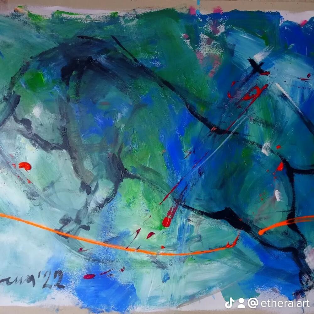 Jedan od radova Jelene Vušurović