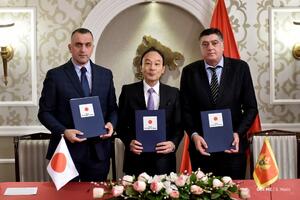 Ambasada Japana donirala 78.000 eura Opštini Berane i 34.690 eura...