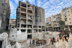 BBC u Alepu - ratne rane još nisu zarasle, a zemljotres je otvorio...