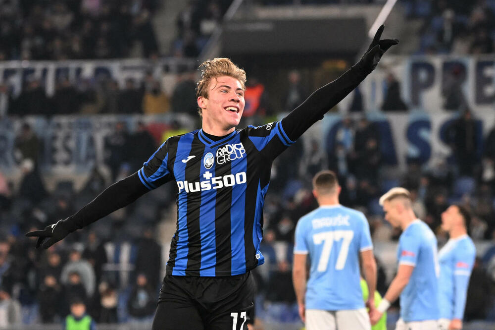 Hjolund slavi gol za 0:2, Foto: Reuters