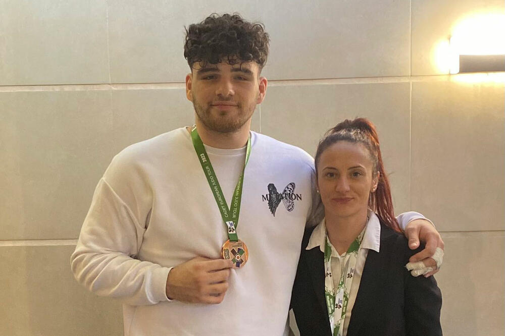 Kovinić trenira kod Ivane Milović, Foto: Džudo savez Crne Gore