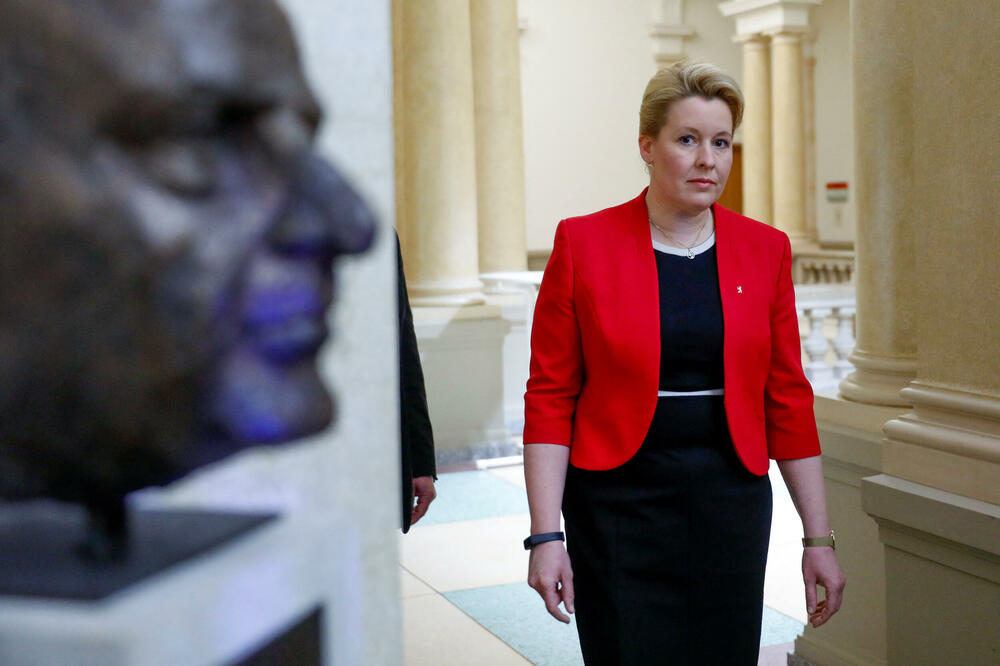 Odlazeća gradonačelnica Berlina Franciska Gifaj, Foto: Reuters