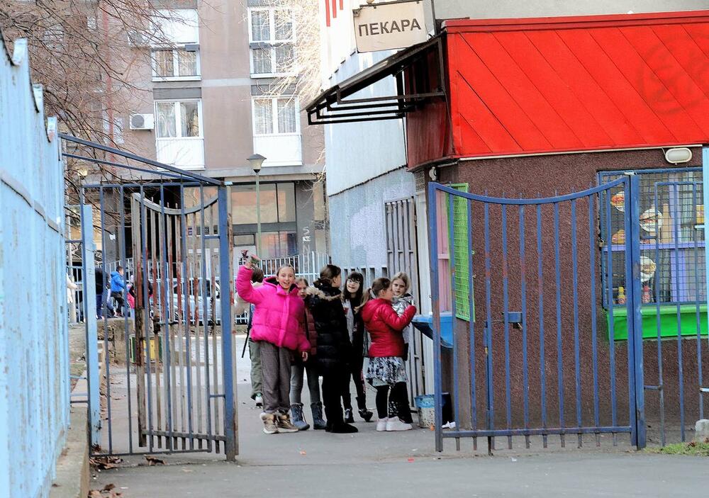 Pekara u blizini škole u Beogradu