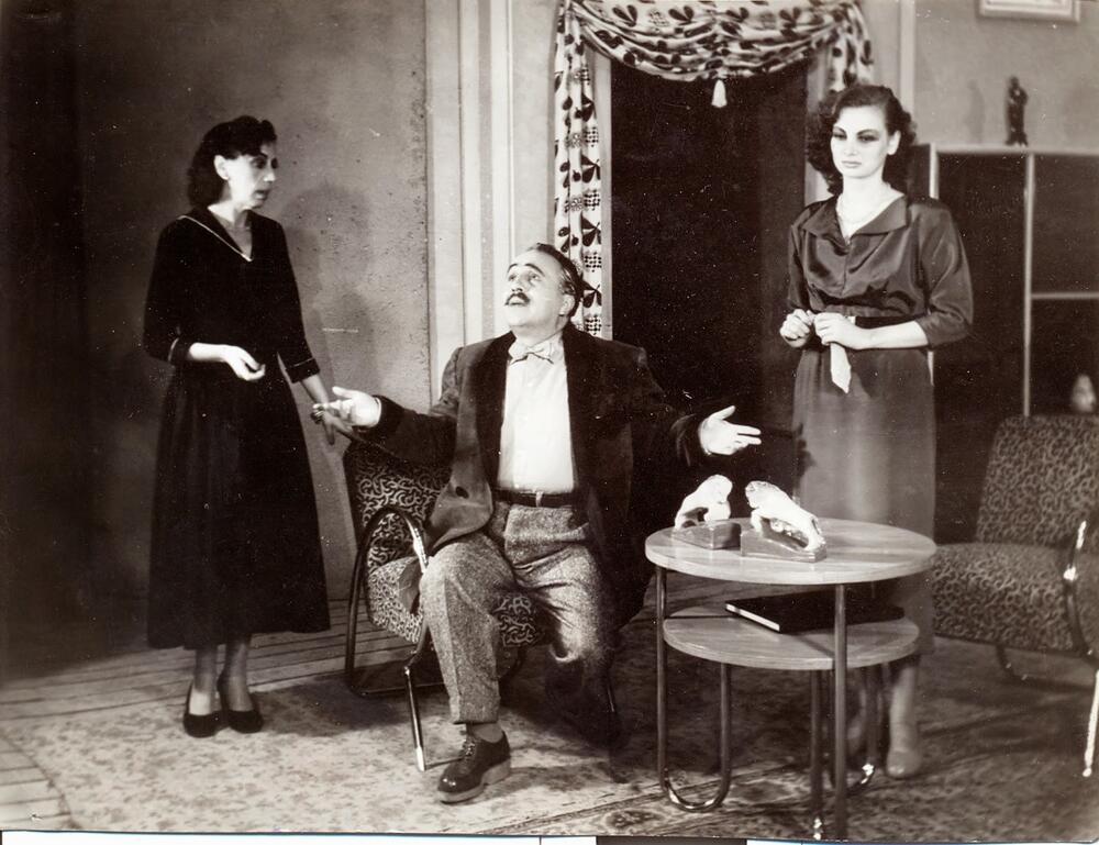 Predstava “Gospođa ministarka” iz 1956-57.