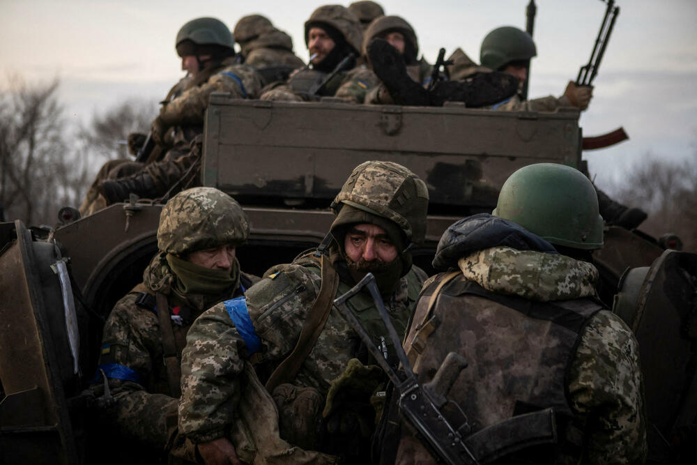 Ukrajinski vojnici nadomak Bahmuta