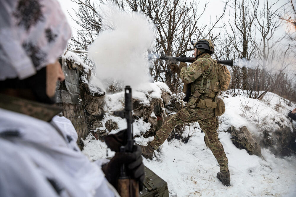 Ukrajinski vojnici u Donjecku, Foto: Reuters