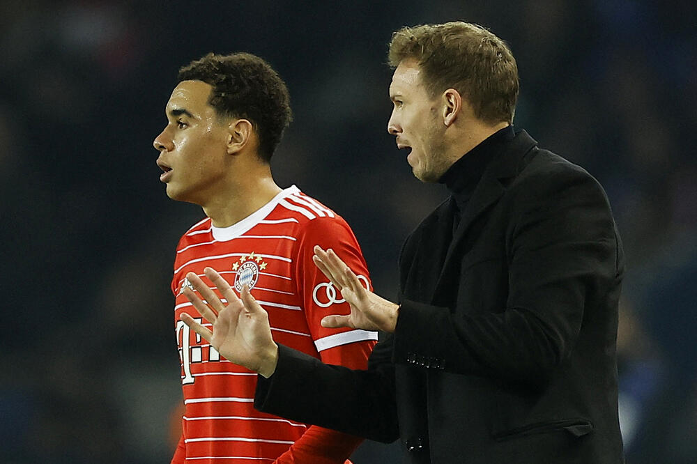 Nagelsman sa Musijalom, Foto: Reuters