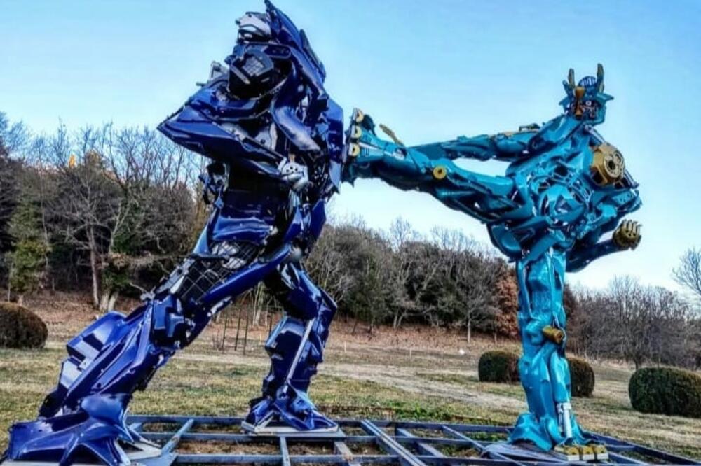 Vječita borba između dobra i zla: Skulptura će biti izložena u Provansi, Foto: Privatna arhiva