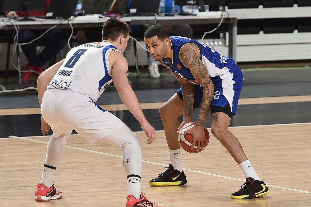 Erik Grin na utakmici sa Sutjeskom, Foto: KSCG