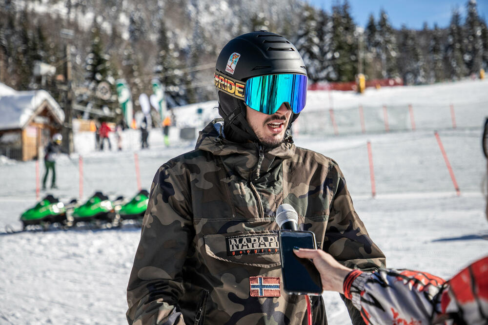 Luka Čvorović, skijaš