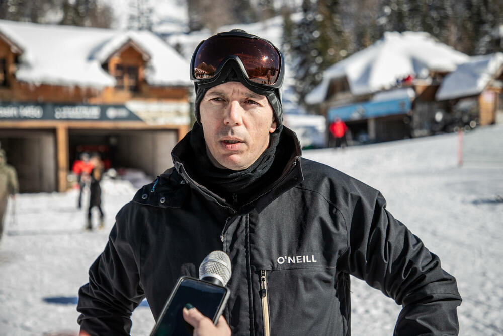 Aleksandar Bulatović, skijaš