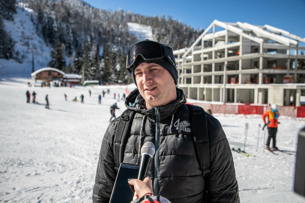 Mladen Furundžić, skijaš