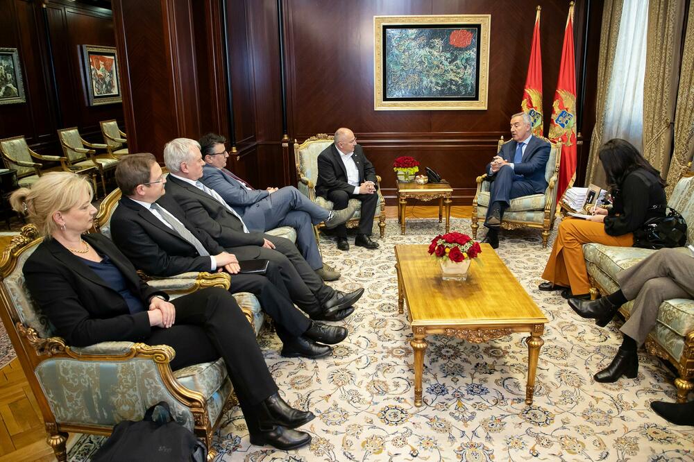 Sa sastanka, Foto: Služba za informisanje Predsjednika Crne Gore