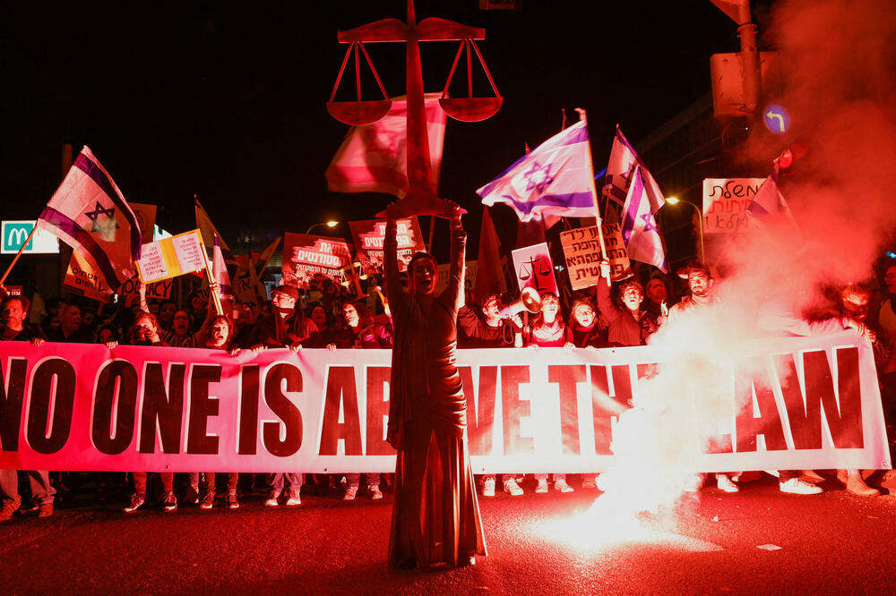 Detalj sa jednog od prethodnih protesta, Foto: Reuters