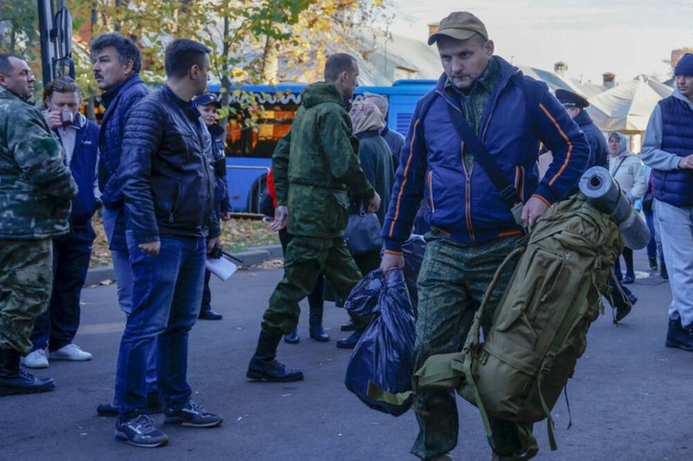 Regrutovani muškarci tokom delimične mobilizacije u Rusiji 2022. godine - ali zemlja još uvijek traži još vojnika rat, Foto: Getty Images