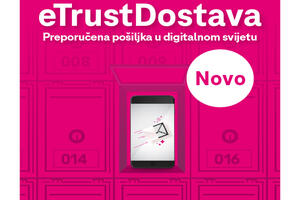 Telekom eTrustDostava – preporučena pošiljka u digitalnom svijetu