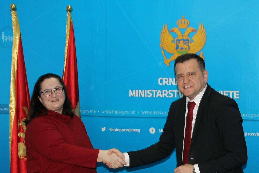 Sa potpisivanja memoranduma Ministarstva prosvjete i Udruženja nastavnika engleskog jezika, Foto: Ministarstvo prosvjete