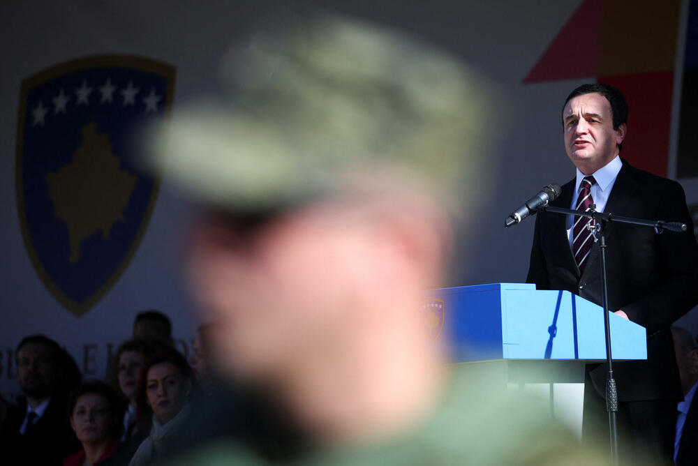 Aljbin Kurti juče u Prištini