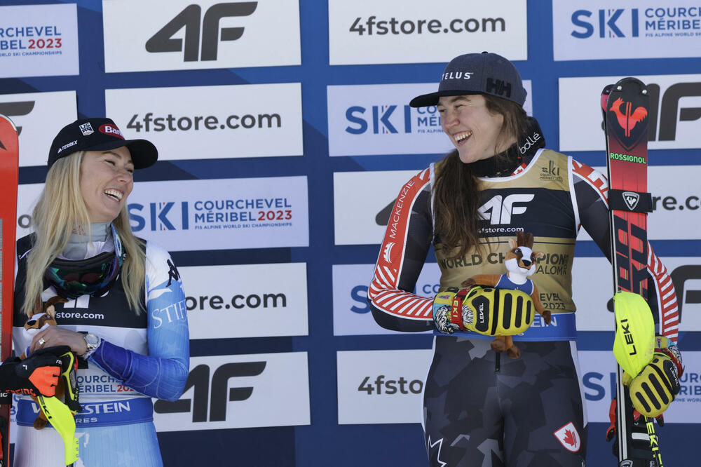 Sen Žermen na postolju sa Mikaelom Šifrin, Foto: Reuters