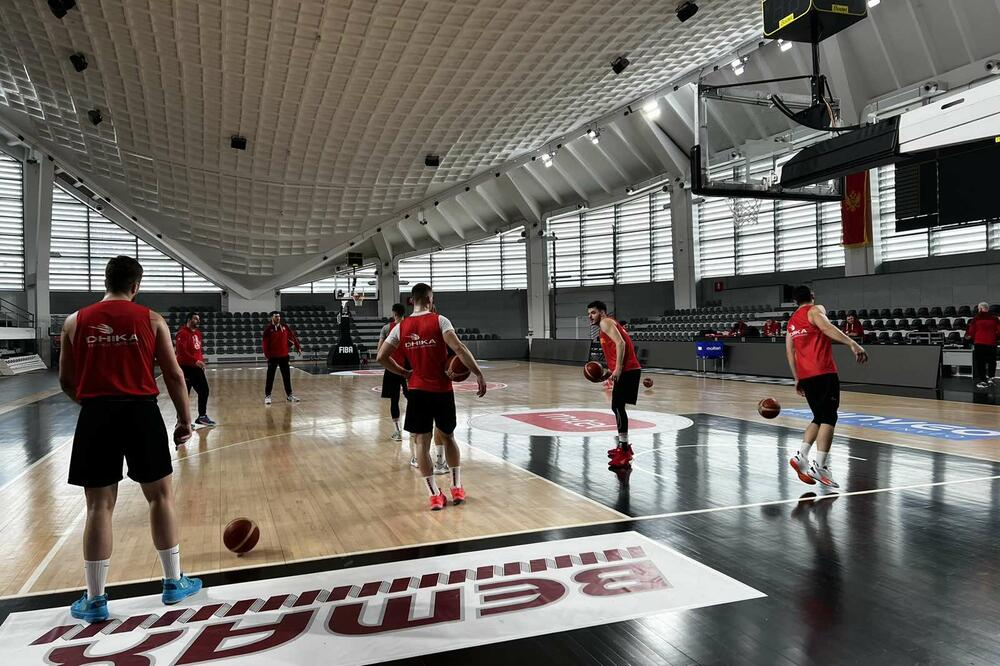 Sa treninga reprezentacije, Foto: KSCG