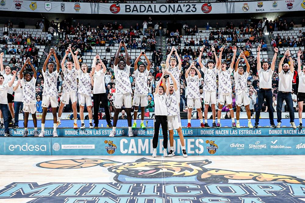 Košarkaši Reala, Foto: Twitter.com/RMBaloncesto