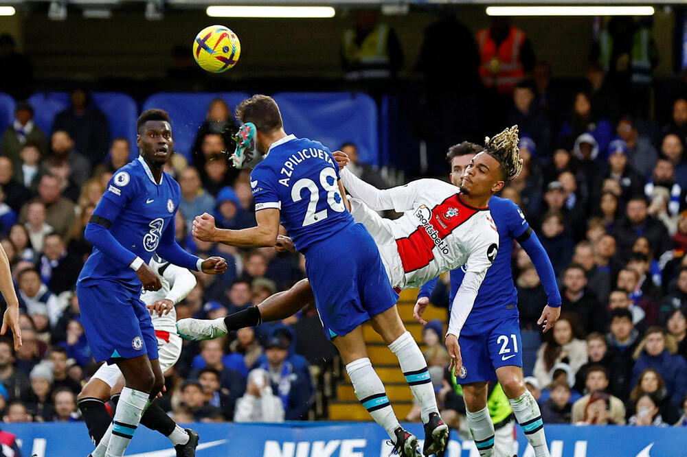 Trenutak kada je Seku Mara udario Aspilikuetu, Foto: Reuters
