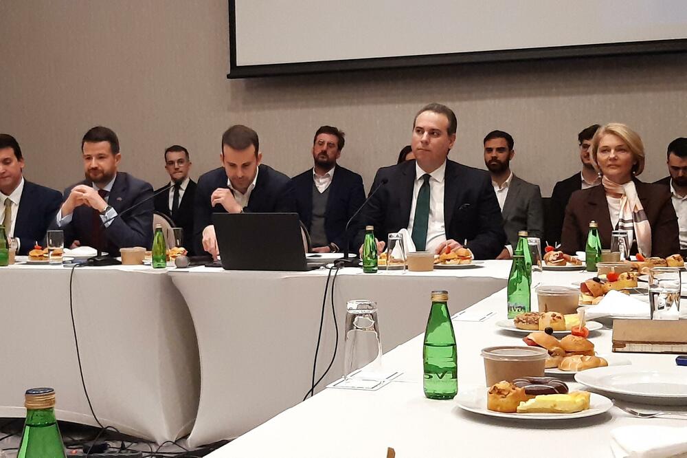 Sa jučerašnjeg presa Evrope sad, Foto: Biljana Matijašević