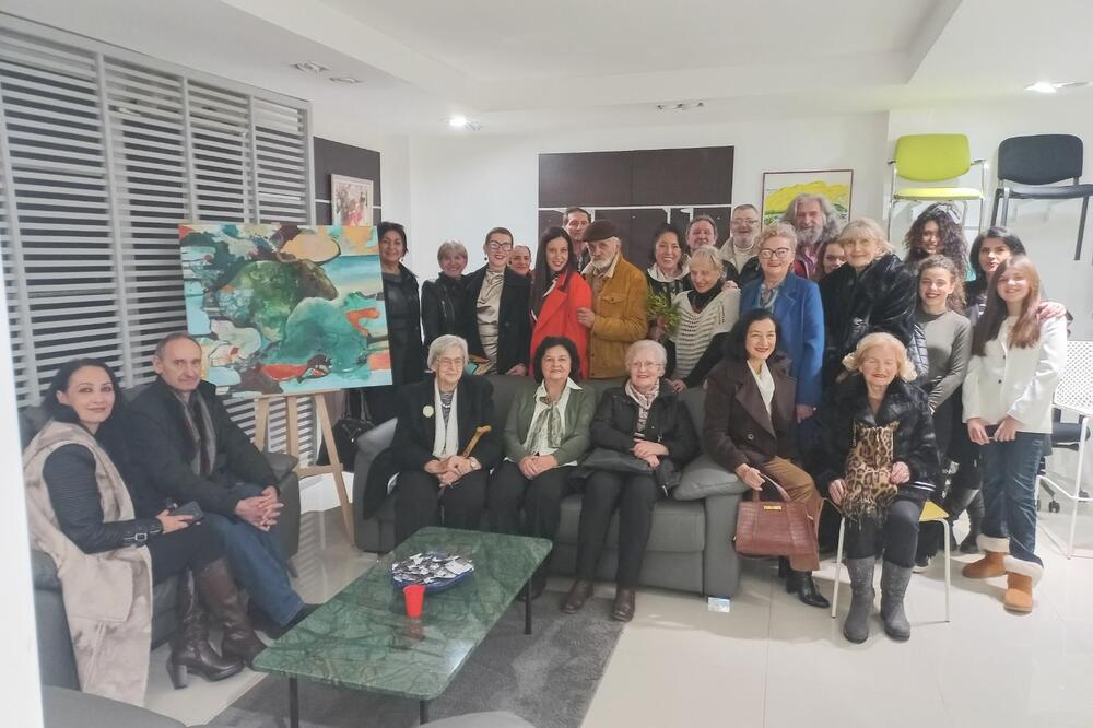 Sa otvaranja izložbe, Foto: Privatna arhiva