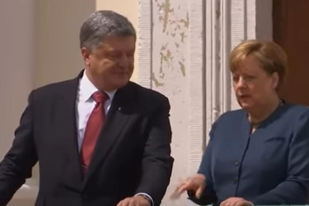 Susret Porošenka i Merkel iz maja 2017., Foto: Screenshot/Youtube