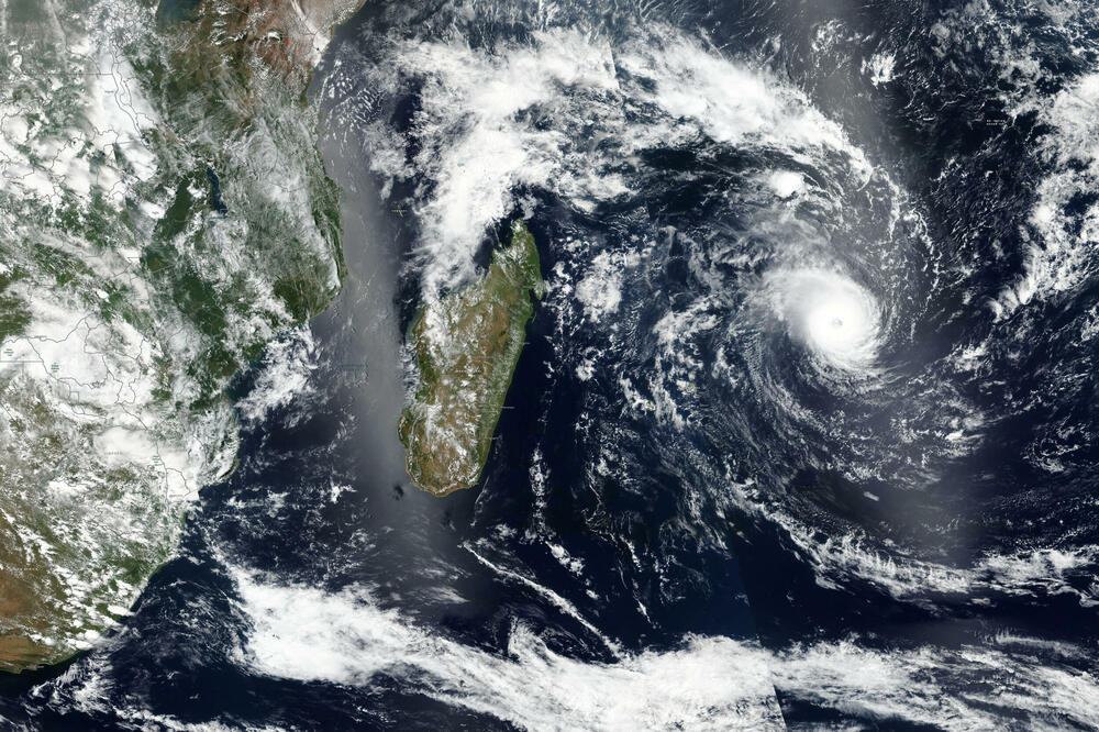 Satelitska fotografija ciklona Fredi, Foto: Reuters
