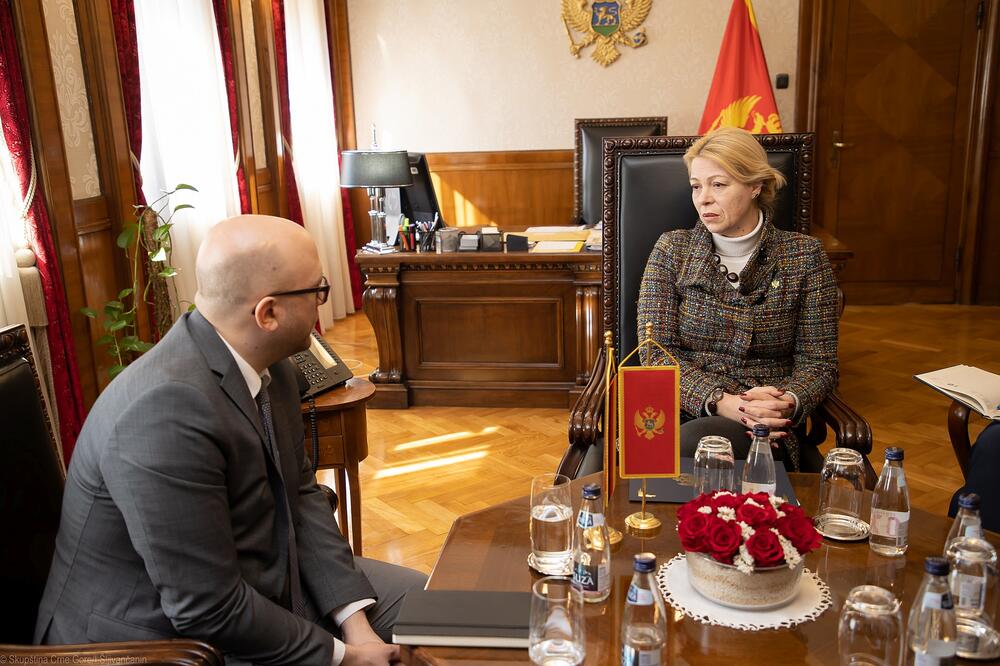 Saracin i Đurović, Foto: Skupština Crne Gore