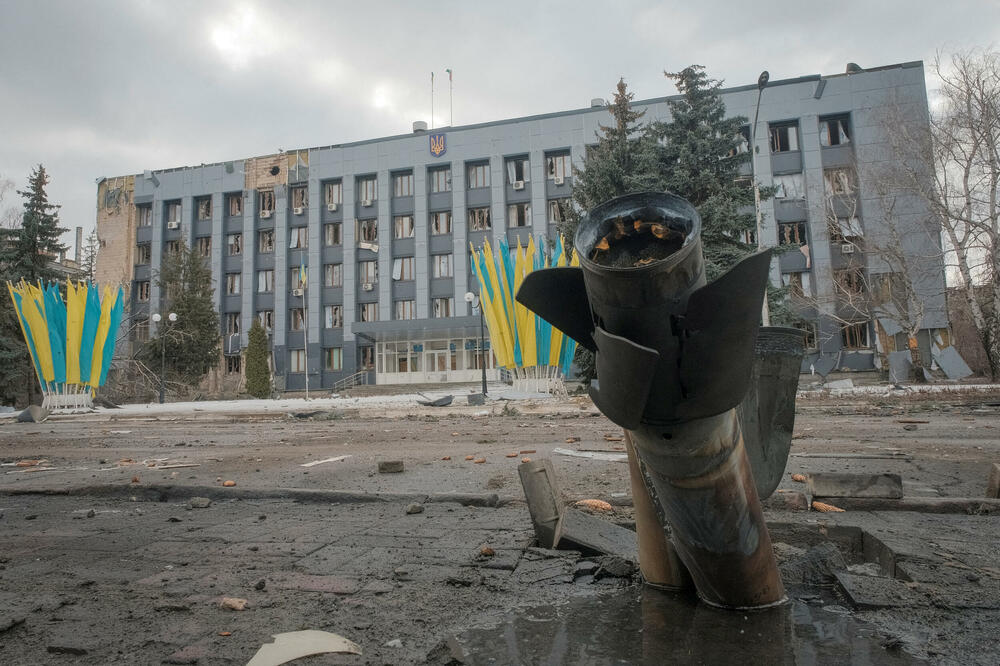 Detalj iz Bahmuta u istočnoj Ukrajini, Foto: Reuters