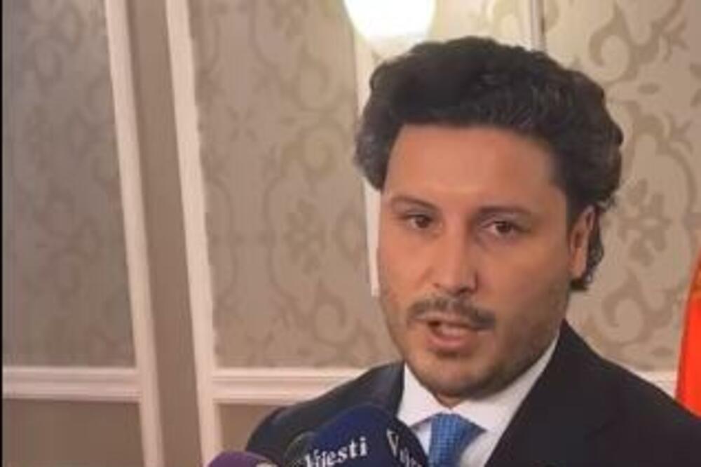 Abazović, Foto: Printscreen Facebook/Dritan Abazović